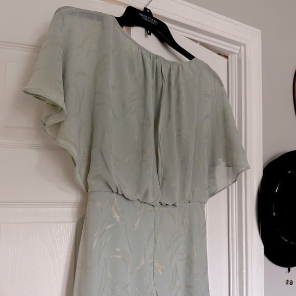 H&M Sage and Gold Design Maxi Dress - Picture 3 of 4